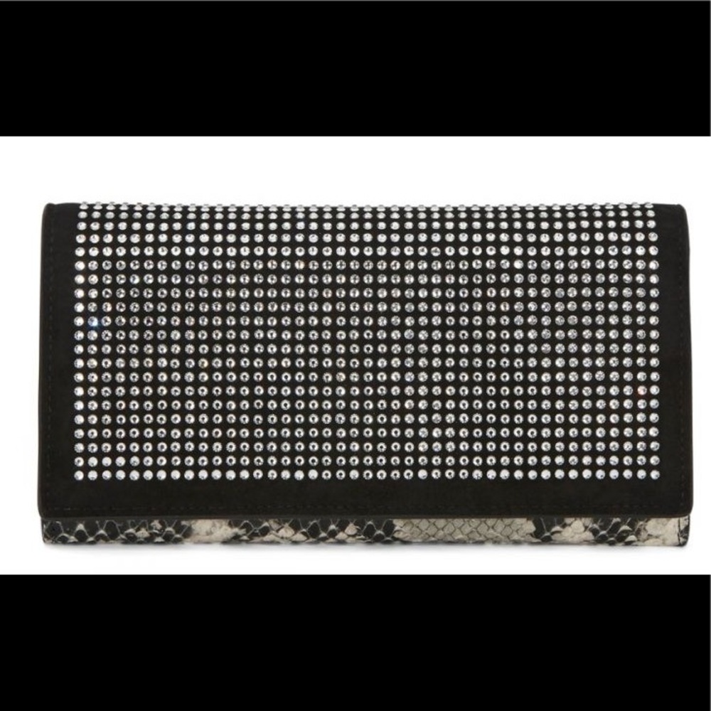 giuseppe zanotti NIB python leather&crystal wallet - Picture 5 of 6